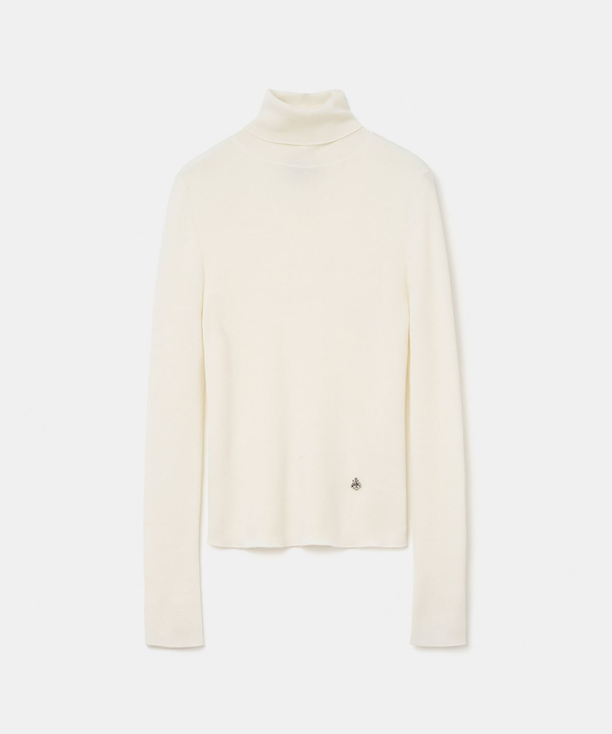 유니폼브릿지(UNIFORM BRIDGE) high gauge turtle neck knit(womens) ivory
