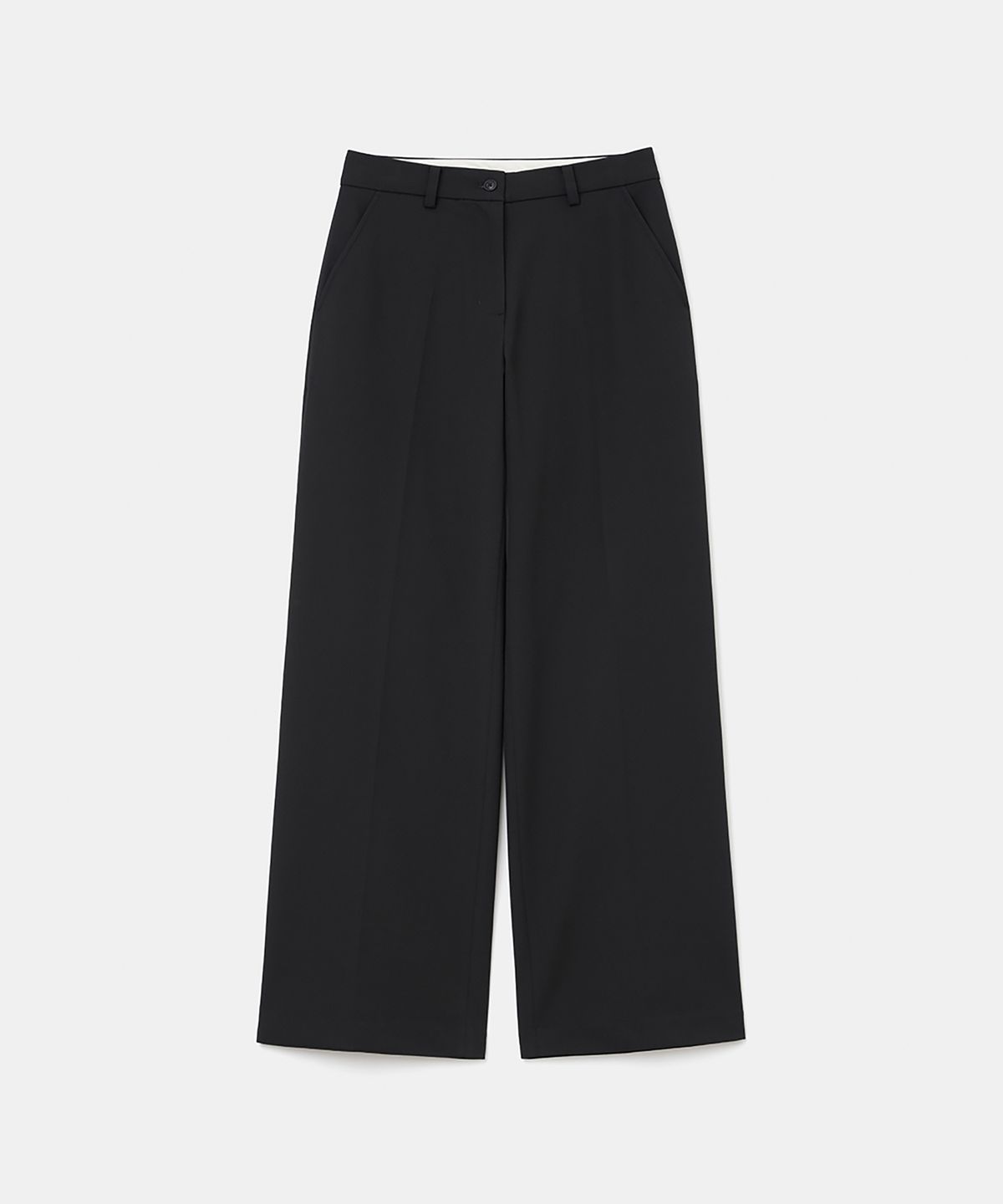 유니폼브릿지(UNIFORM BRIDGE) wide slacks(womens) black