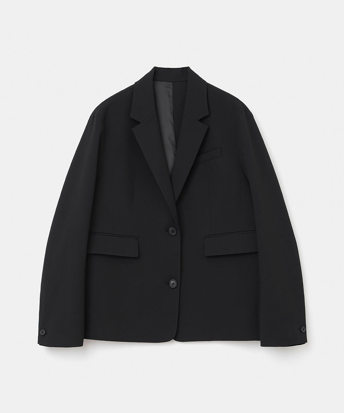 유니폼브릿지(UNIFORM BRIDGE) back slit blazer(womens) black