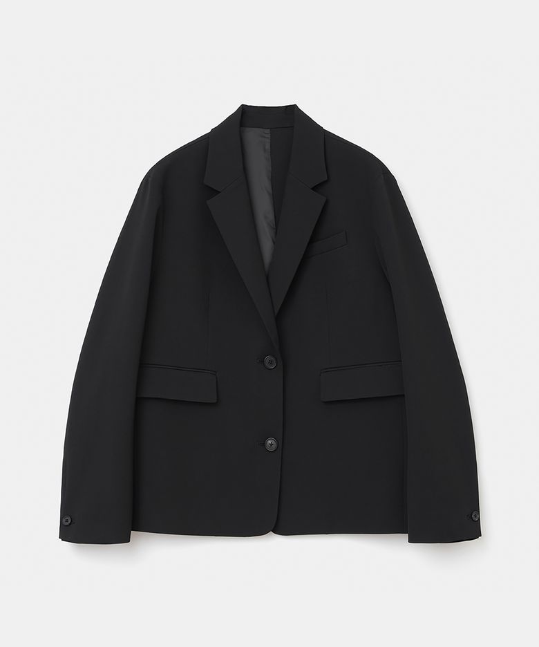 back slit blazer(womens) black