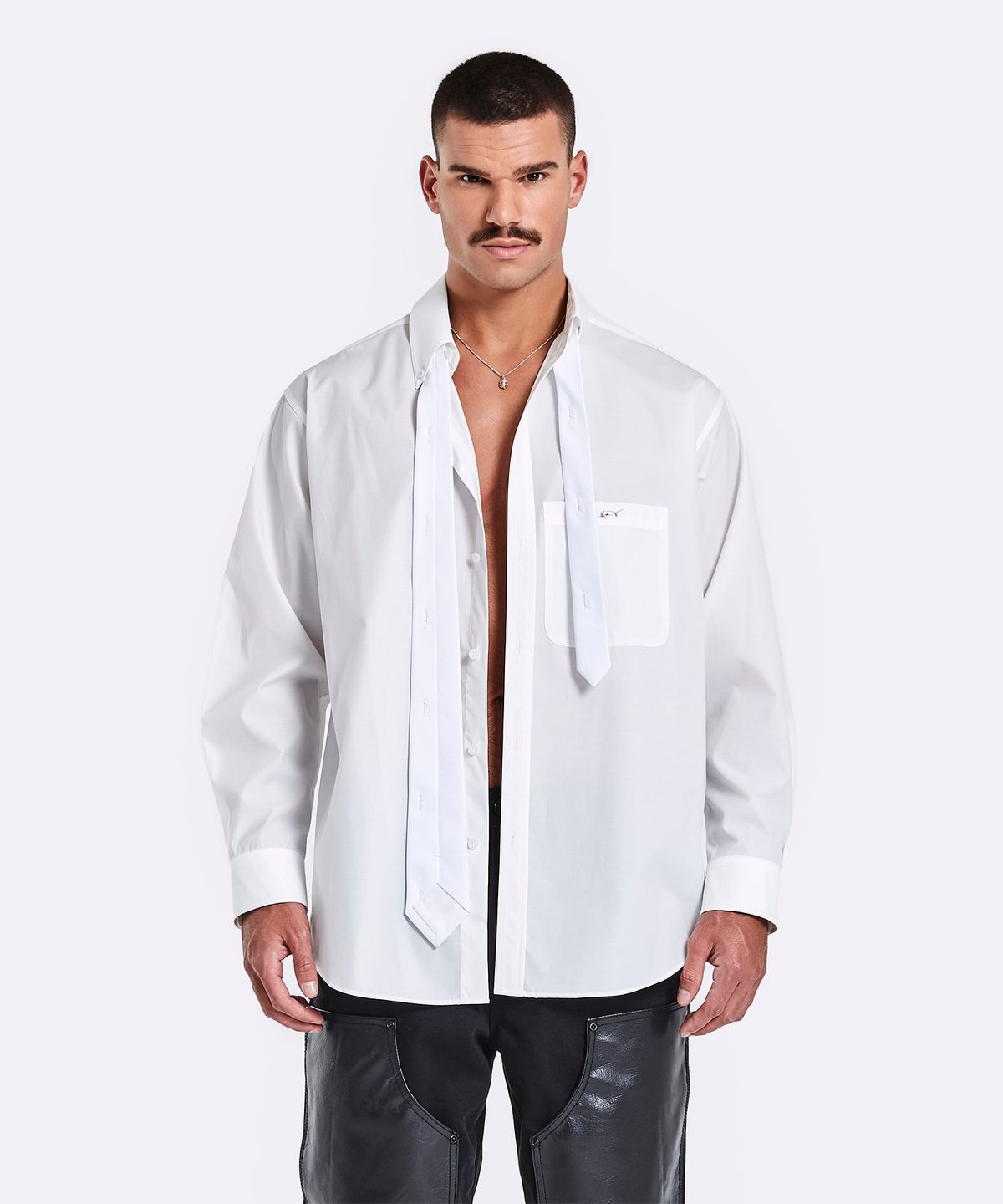 51퍼센트(51PERCENT) Daddy shirt - white