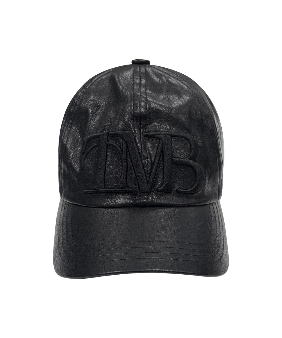 트리밍버드(TREEMINGBIRD) TMB Leather Ball Cap [ Black ]