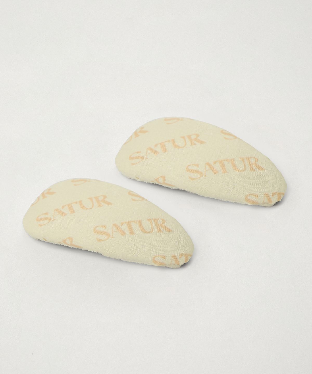 세터(SATUR) (W) 클래식 로고 헤어핀 세트 크림