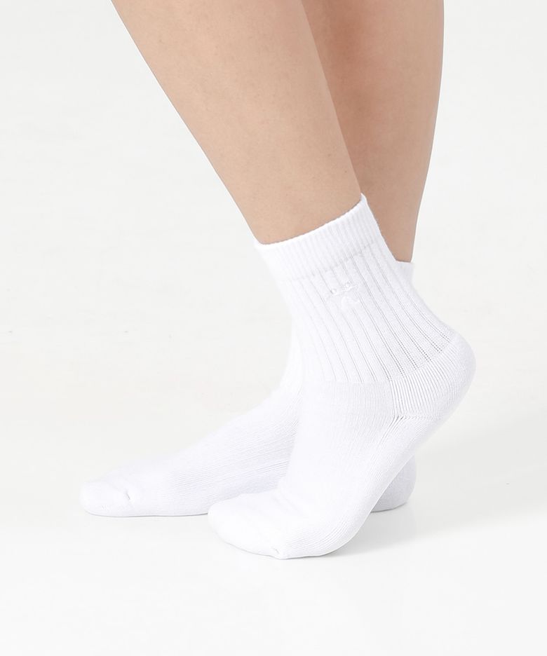 Crew Socks 스포츠 쿠션 크루삭스 무봉제 심리스 양말