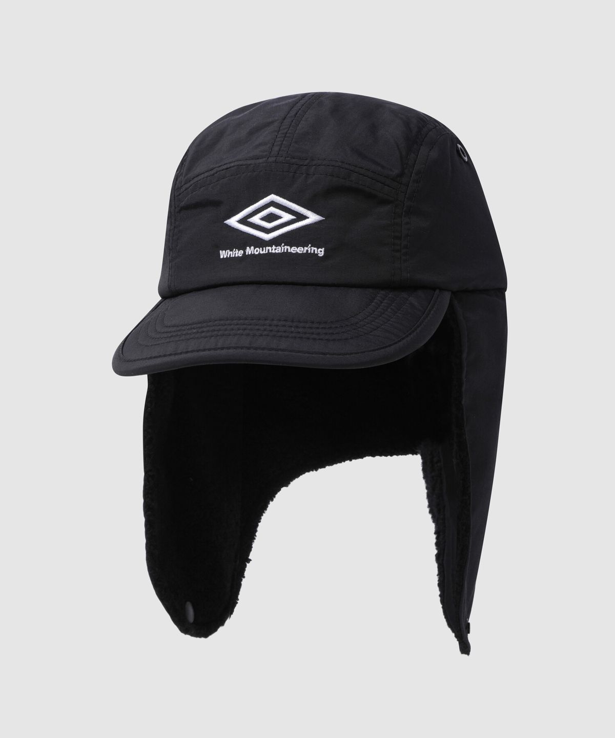 엄브로(UMBRO) [Umbro X White Mountaineering] 플라이트 이어플랩 캡 블랙(UQ313CCP90)