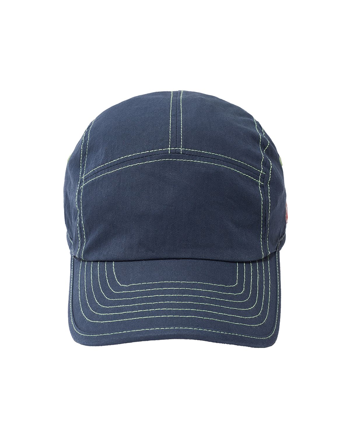 더뮤지엄비지터(THEMUSEUMVISITOR) COLOR STITCH SPORTS CAP (NAVY)