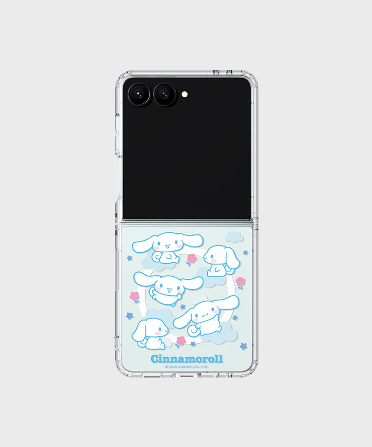 에스엘비에스(SLBS) 시나모롤 패턴 모노라인 마그넷 케이스 for Galaxy Z Flip7