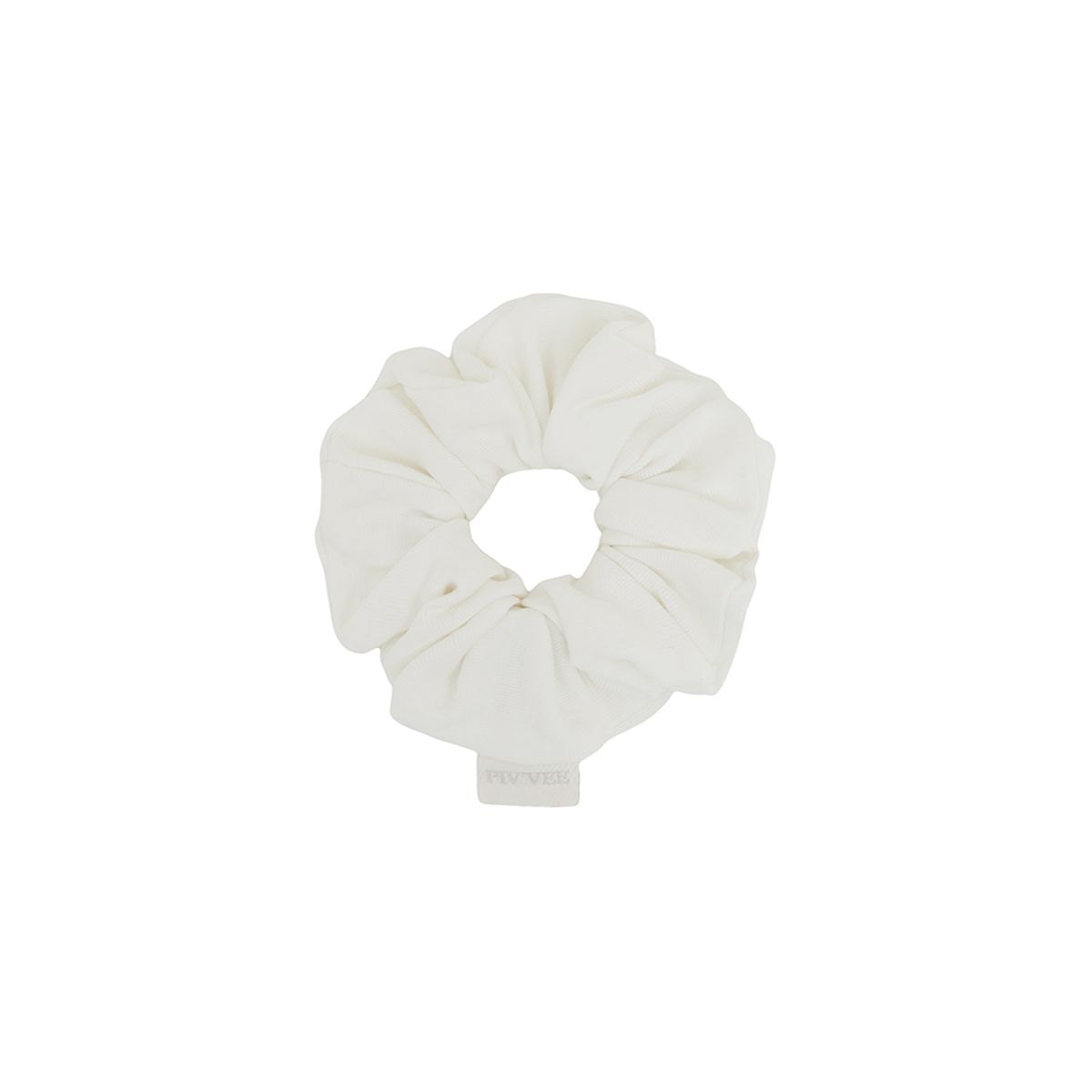 피브비(PIV’VEE) Cotton Jersey Scrunchie (cloud white)