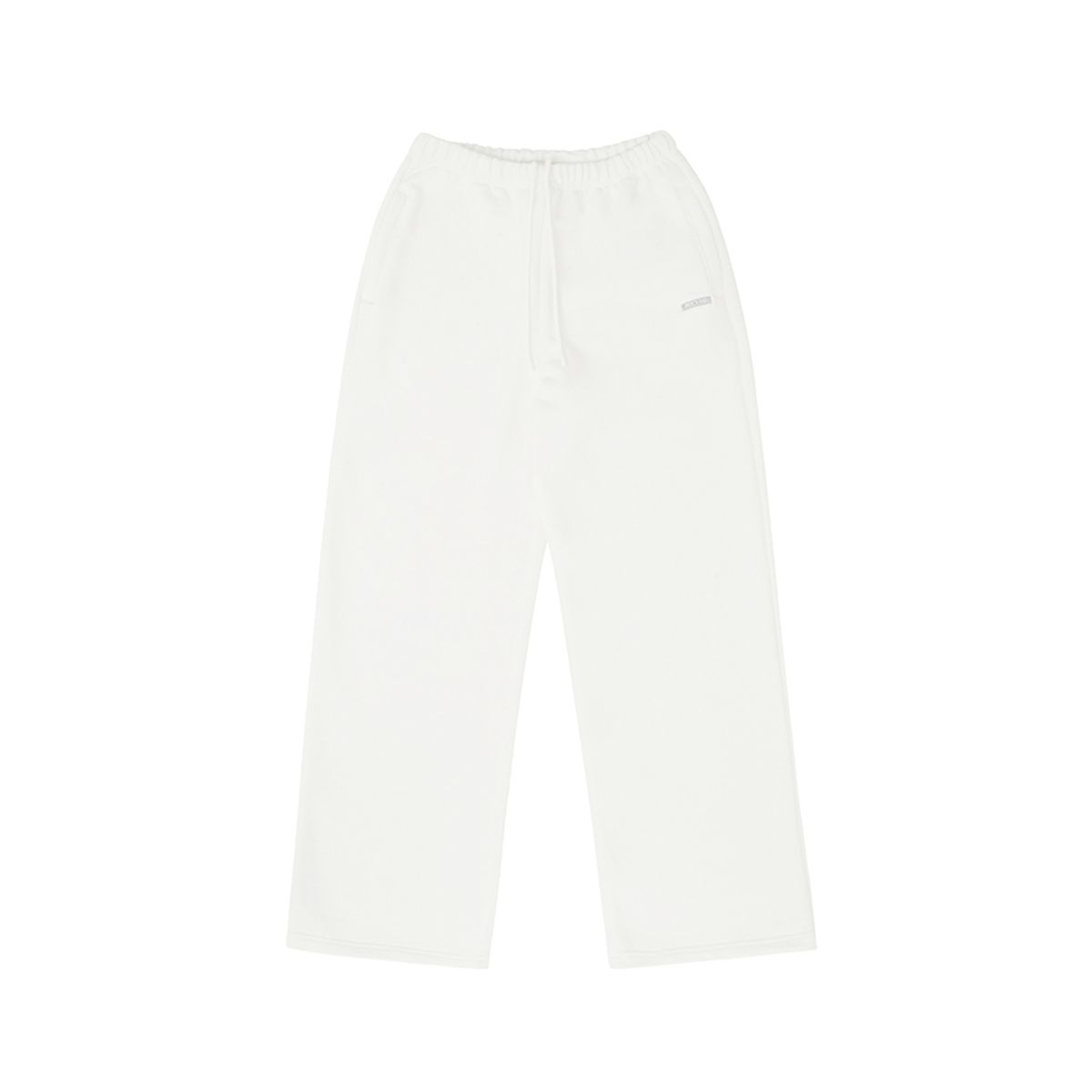 피브비(PIV’VEE) Square Logo Sweatpants (cloud white)