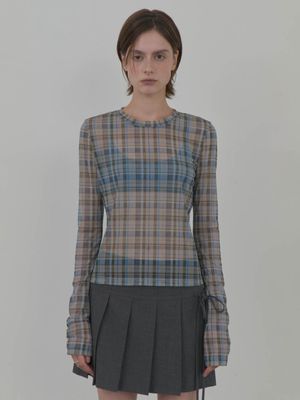 Classic Vintage Check Top VW5AE132_2color