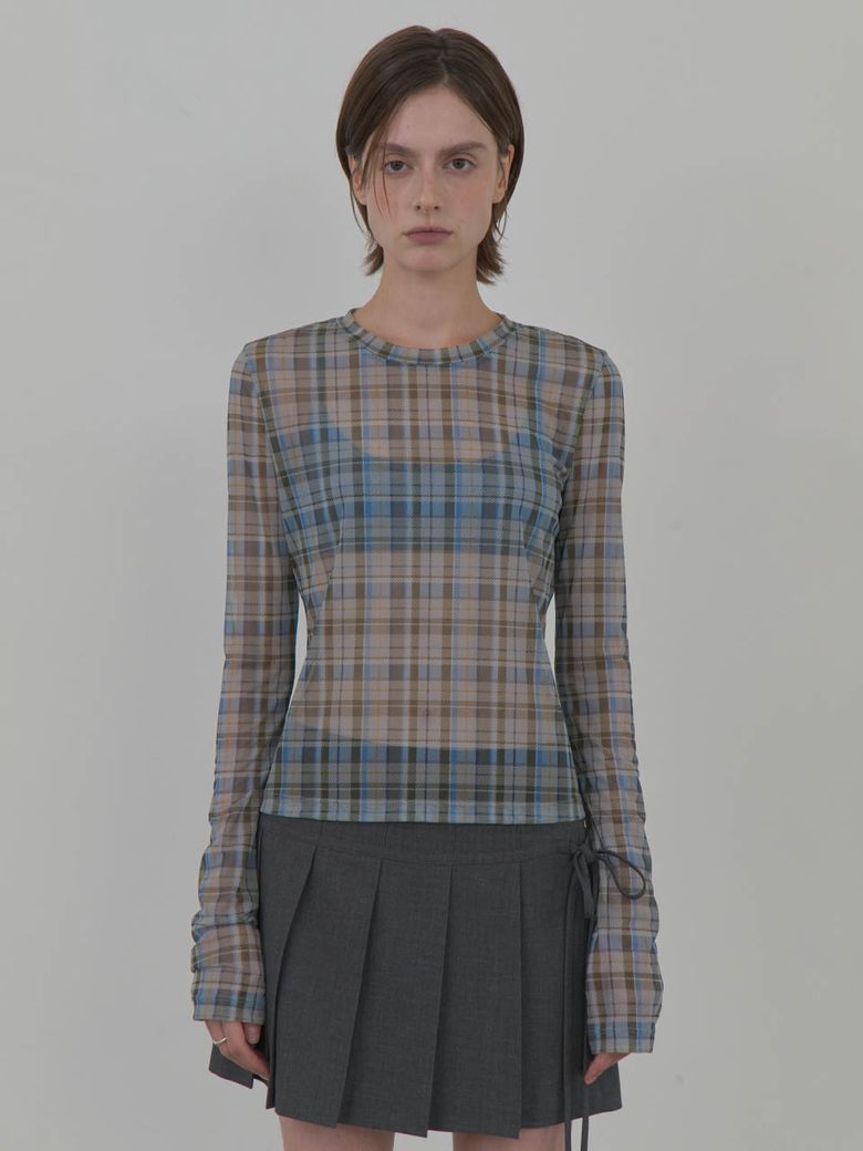 Classic Vintage Check Top VW5AE132_2color