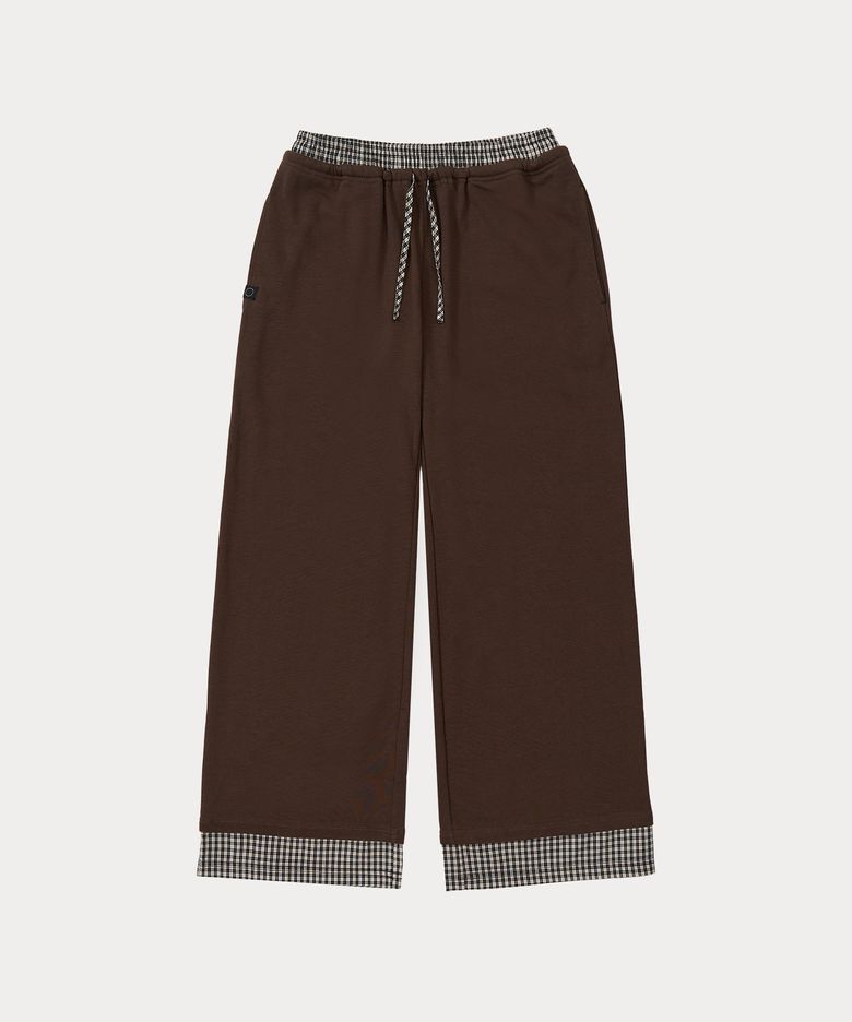 원 마일 팬츠 (BROWN)