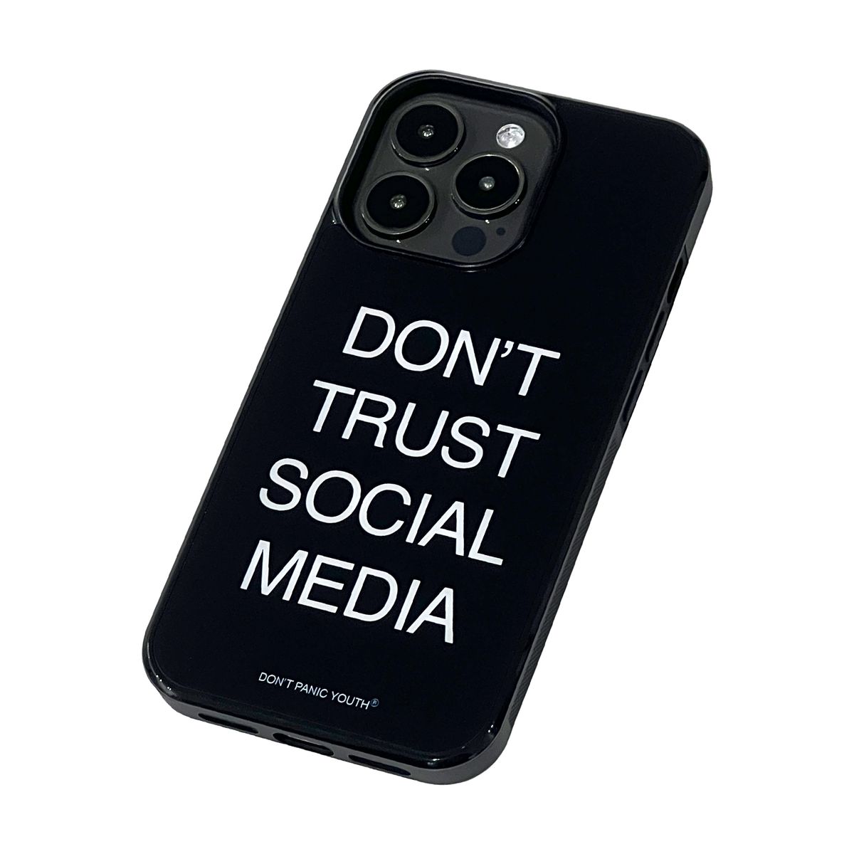 돈패닉유스(DONTPANICYOUTH) Message01_BK (Glass / Magsafe)