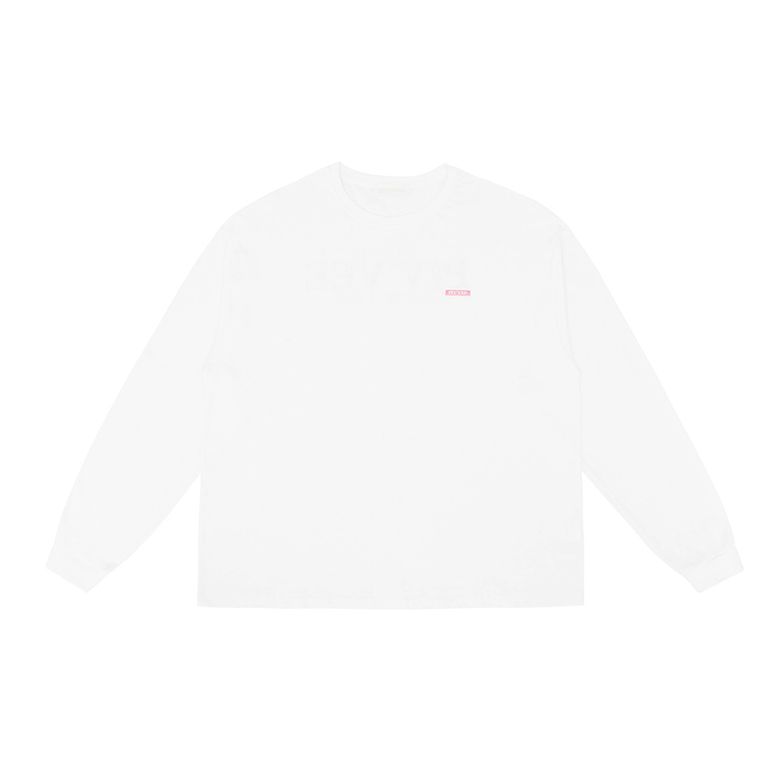 Square Logo Long Sleeve T-shirt (cloud white)
