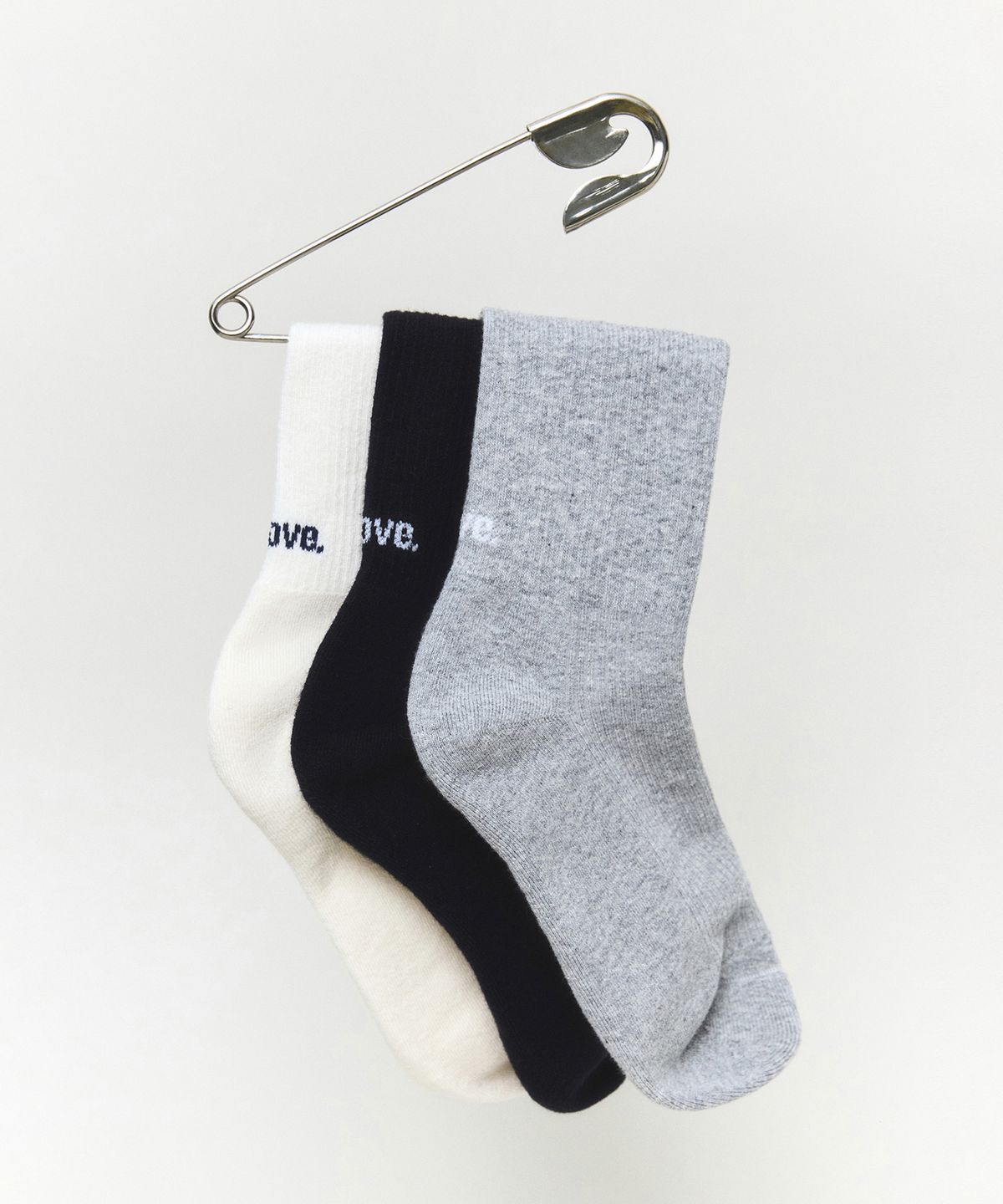 클로브(CLOVE) [25FW clove] Daily Logo Socks (Multi)