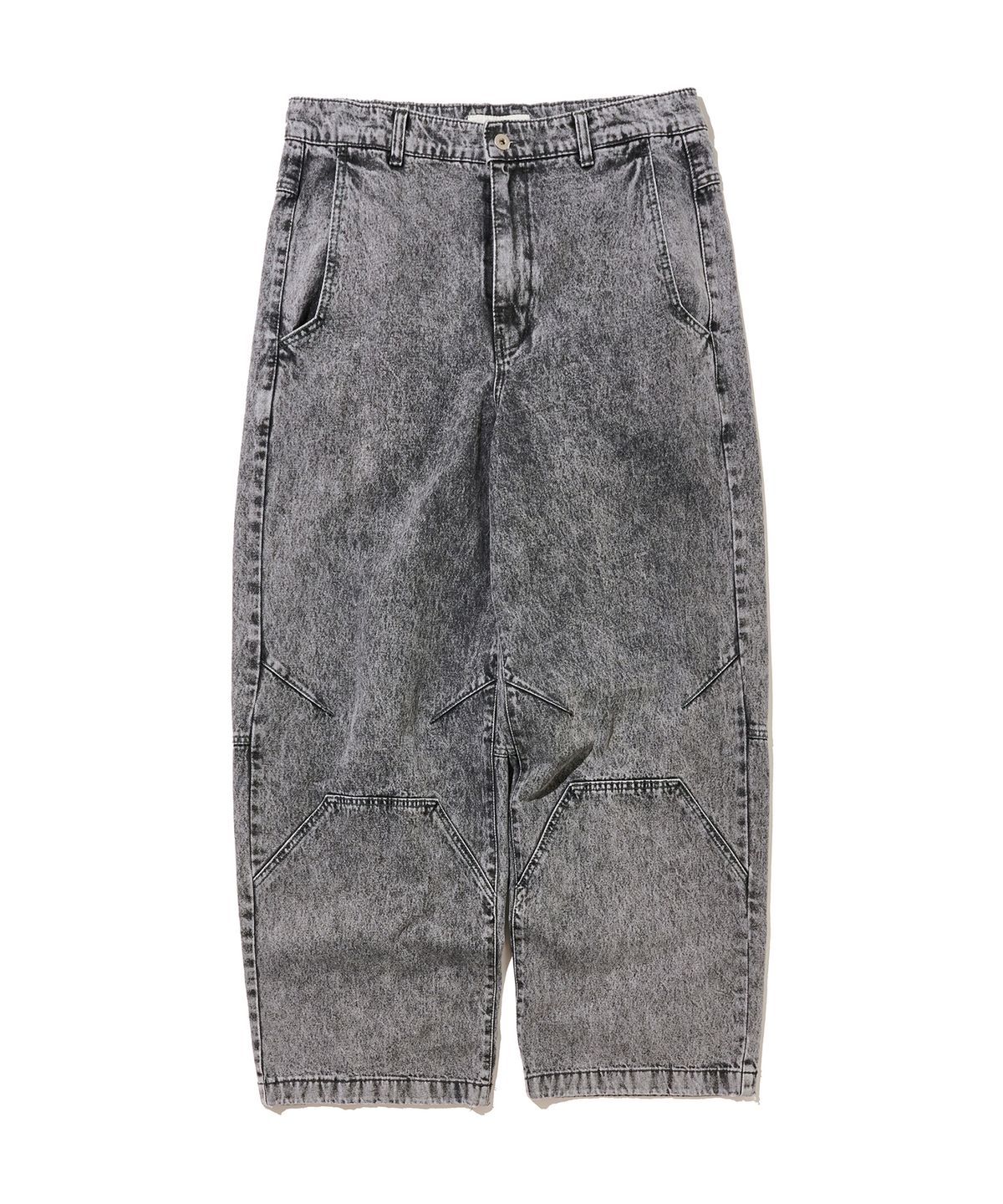 논타입(NONTYPE) LOW CARPENTER DENIM PANTS (VINTAGE GREY)
