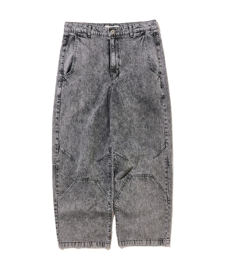 LOW CARPENTER DENIM PANTS (VINTAGE GREY)