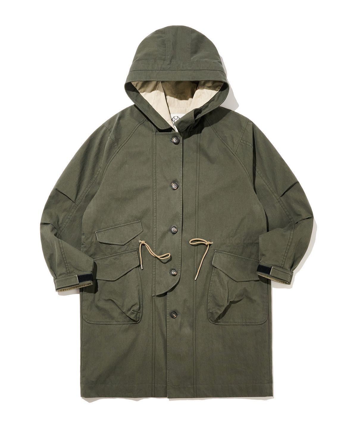 논타입(NONTYPE) HOODED MIL PARKA (VINTAGE GREEN)