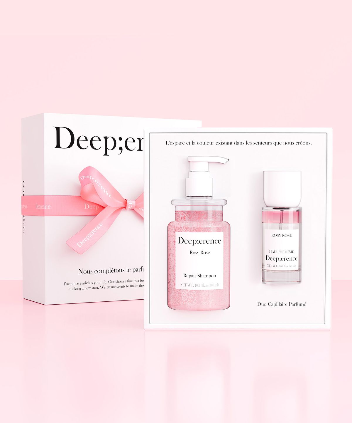딥퍼랑스(DEEPERENCE) [선물추천] 퍼퓸 헤어 샴푸 & 헤어 미스트 50ml 듀오세트 택1