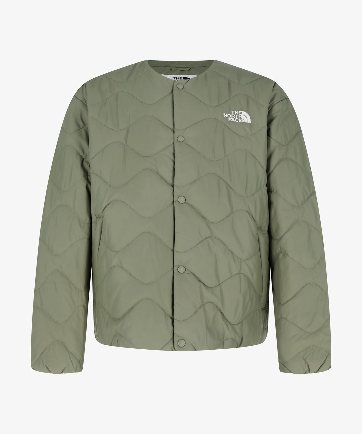 노스페이스(THE NORTH FACE) NJ3NR53K 화이트라벨 플로우 히트 자켓 GREEN