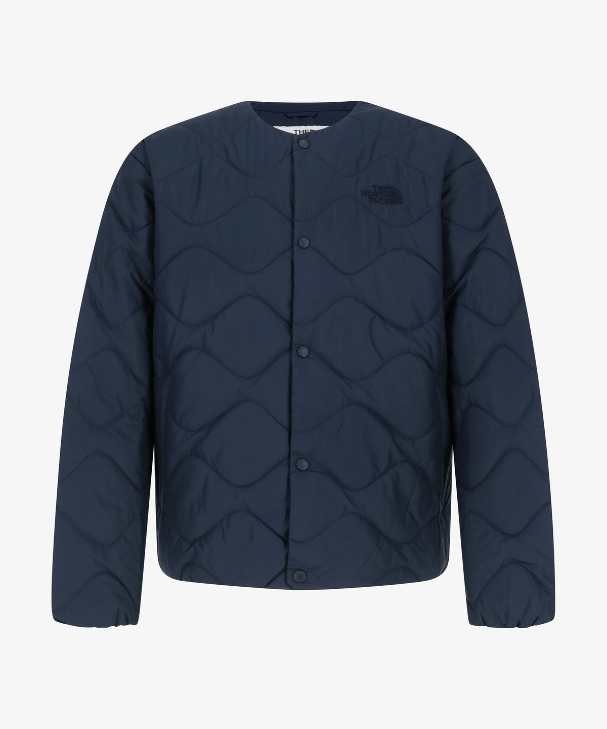 노스페이스(THE NORTH FACE) NJ3NR53J 화이트라벨 플로우 히트 자켓 NAVY