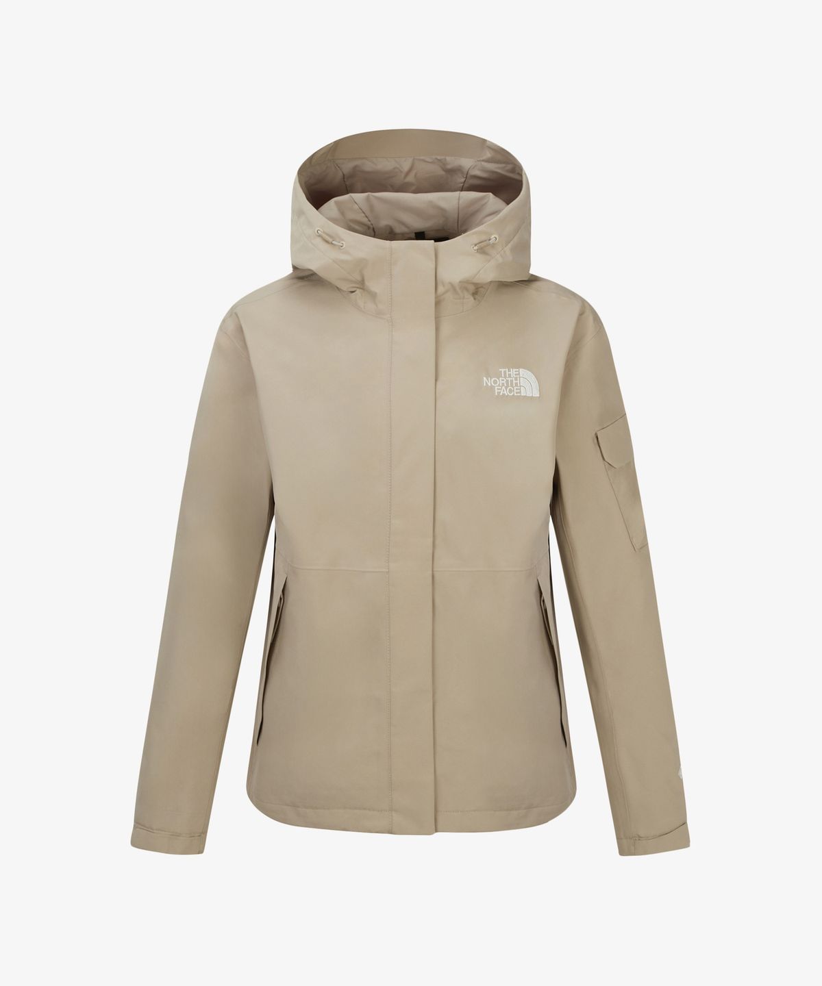 노스페이스(THE NORTH FACE) NJ2GR85C 여성 하이크 고어텍스 자켓 LIGHT BEIGE