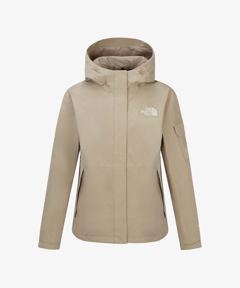 NJ2GR85C 여성 하이크 고어텍스 자켓 LIGHT BEIGE