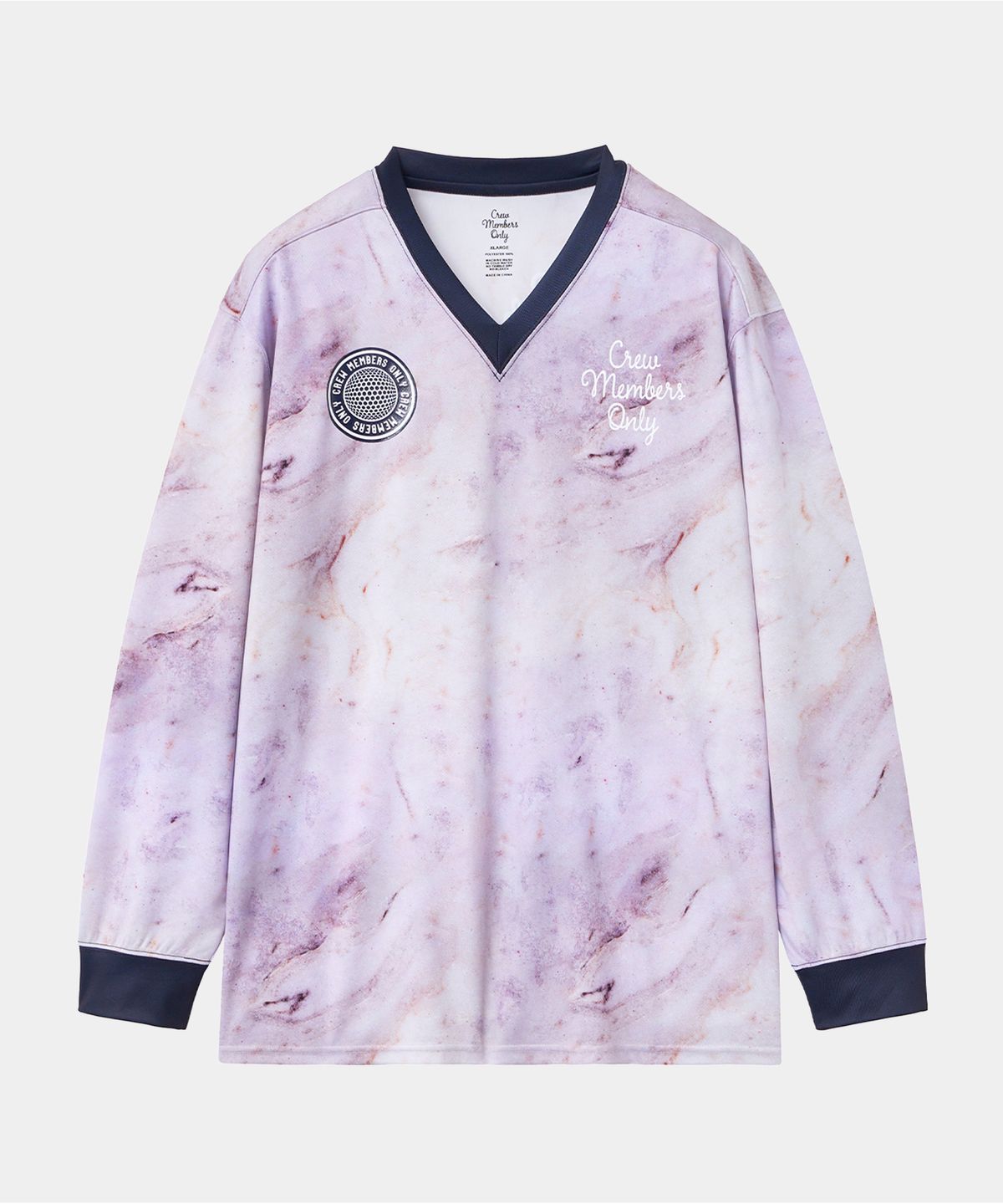 크루멤버스온리(CREW MEMBERS ONLY) KICK OFF JERSEY MARBLE MULTI
