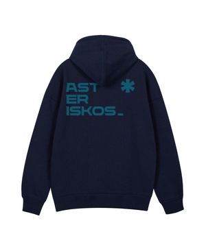 에스터리스크스 후드 네이비 틸블루