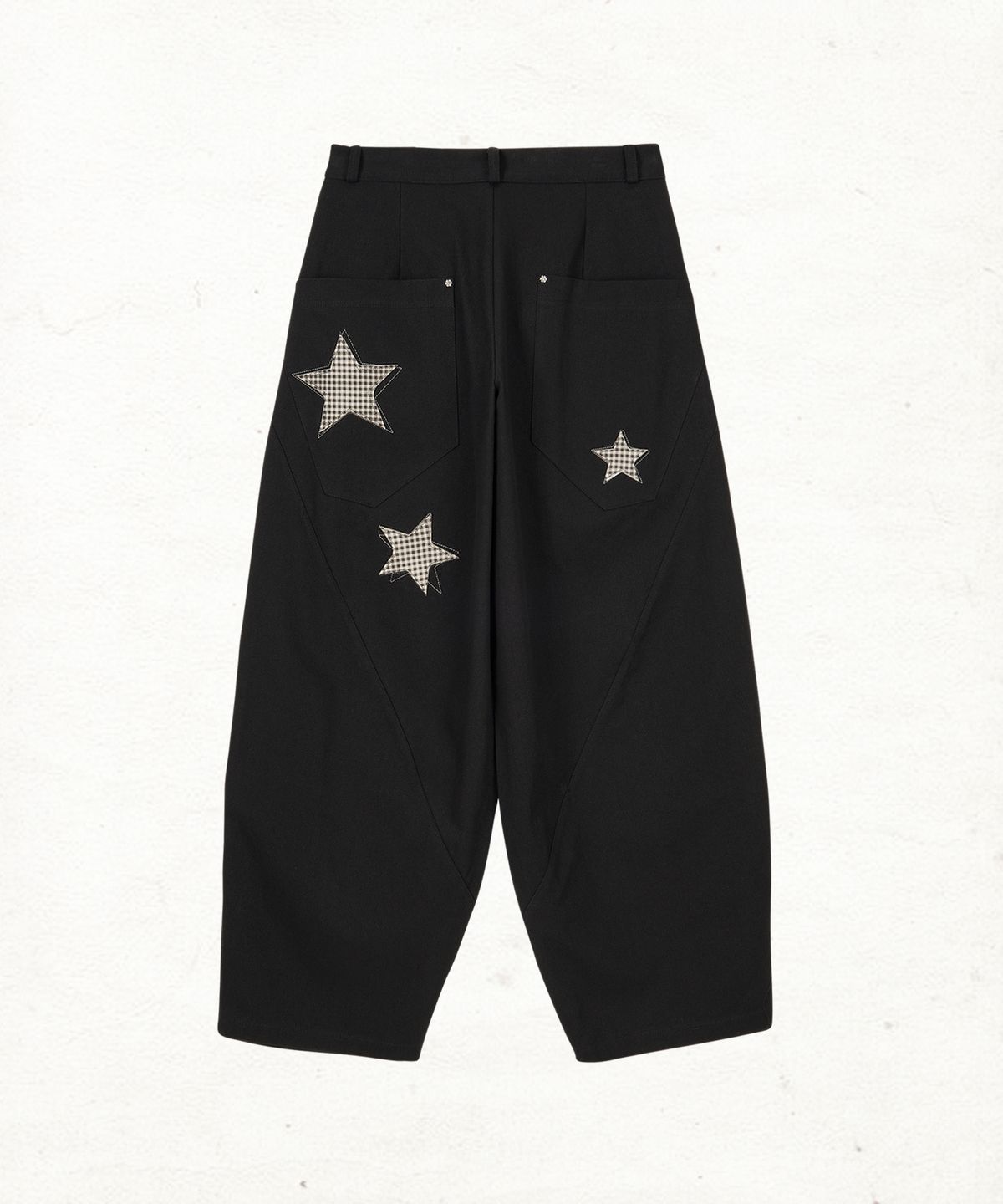 단델(DANDEL) DD star applique balloon pants (BLACK)