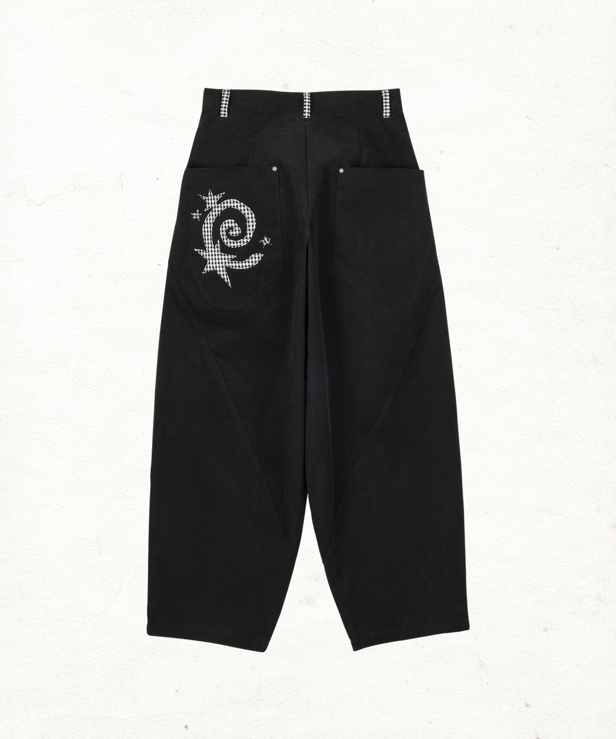 단델(DANDEL) DD spiral star balloon pants (BLACK)