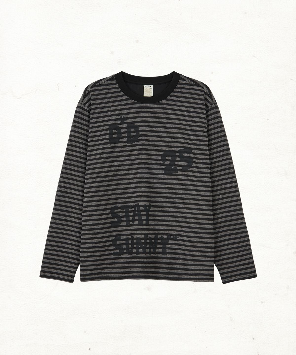 단델(DANDEL) DD sunny stripe long sleeve (BLACK)