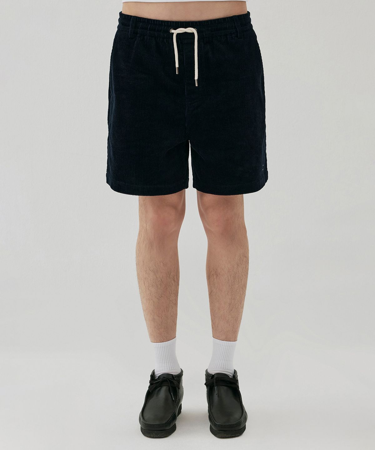 클로브(CLOVE) [25FW clove] Corduroy Shorts_Men (Navy)