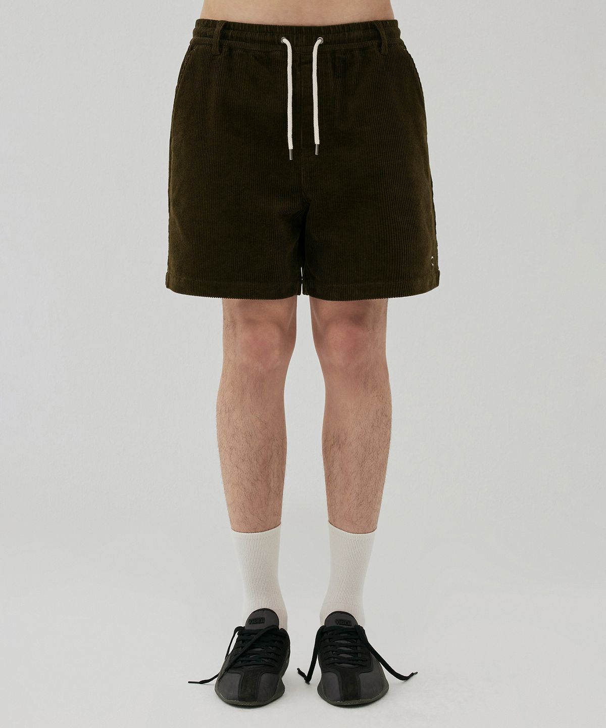 클로브(CLOVE) [25FW clove] Corduroy Shorts_Men (Khaki)
