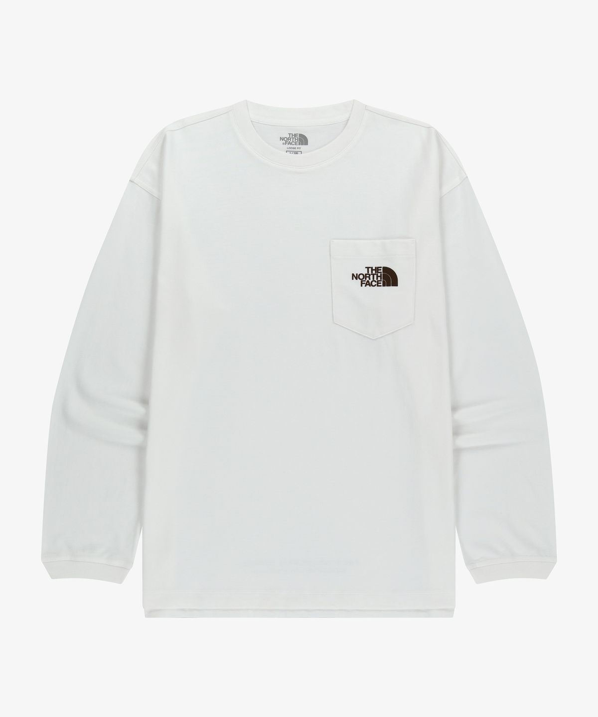 노스페이스(THE NORTH FACE) NT7TR50K 포켓 긴팔 라운드티 OFF_WHITE