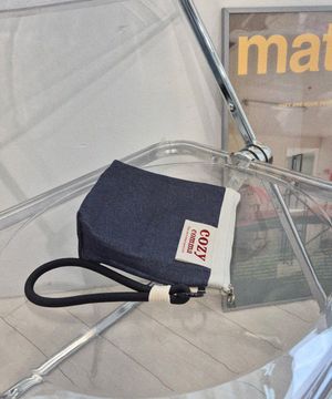 나만의 커스텀 손목 스트랩파우치_데님 인디고