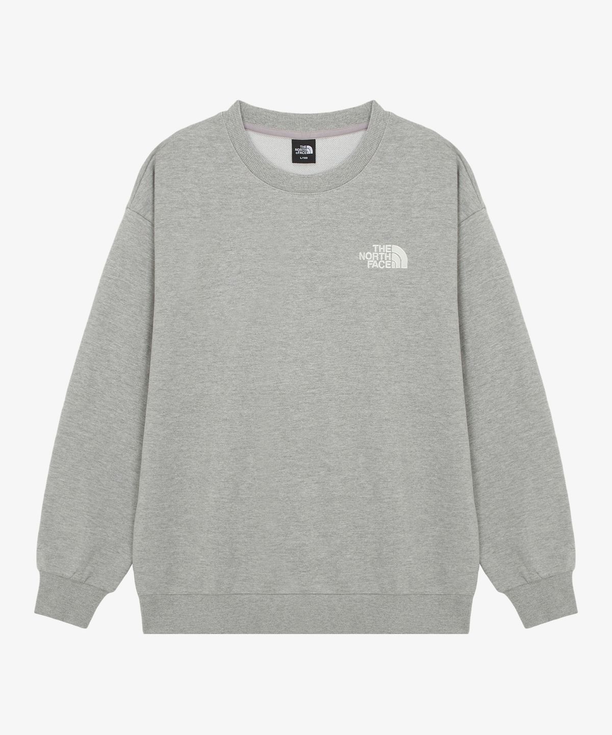 노스페이스(THE NORTH FACE) NM5MR50B 남성 코어 스웻셔츠 MELANGE GREY