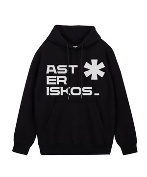 프론트 에스터리스크스 후드 블랙