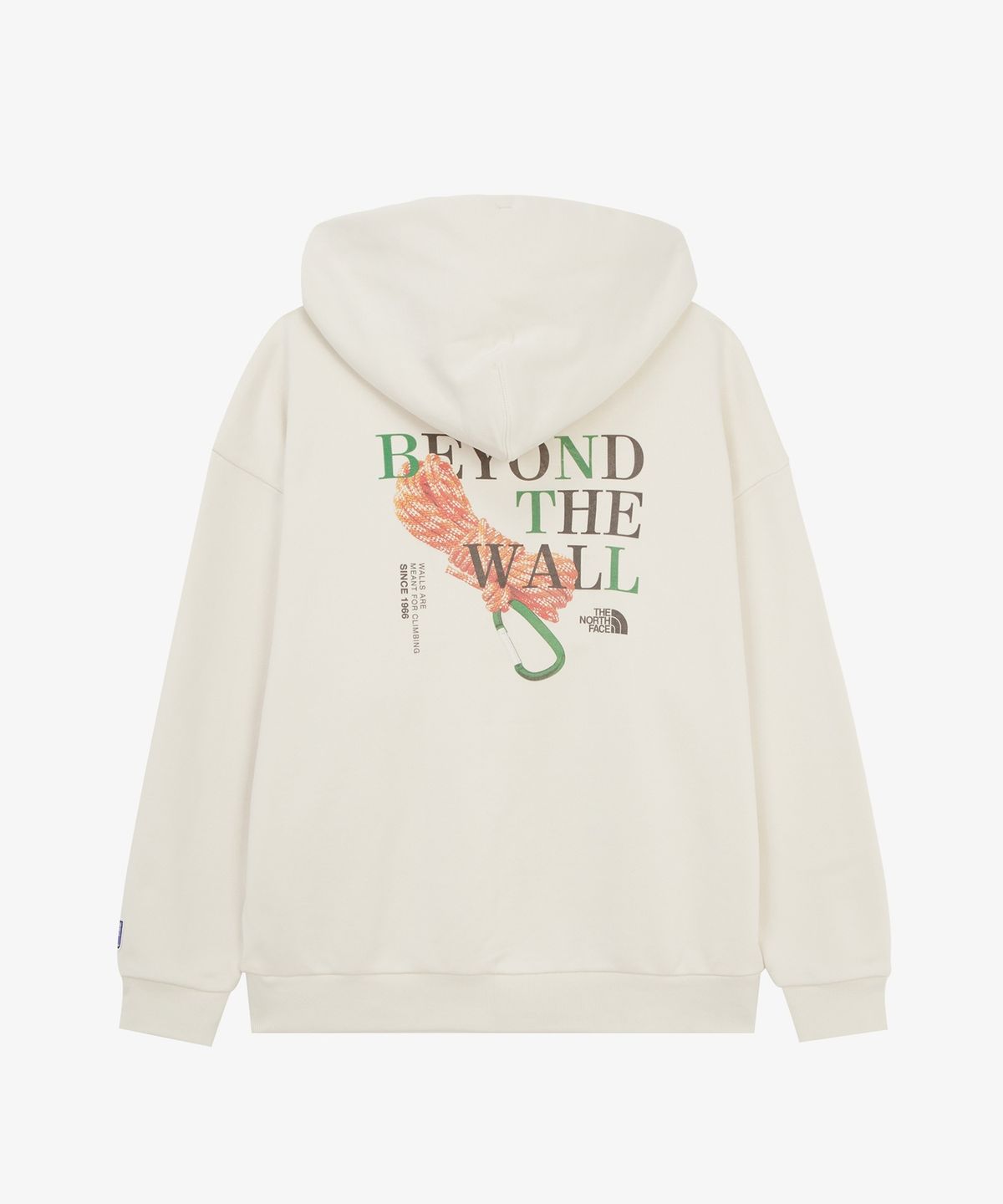 노스페이스(THE NORTH FACE) NM5PR55B 남성 카라비너 후디 CREAM