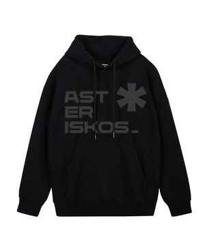 프론트 에스터리스크스 후드 블랙차콜