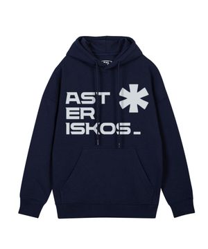 프론트 에스터리스크스 후드 네이비