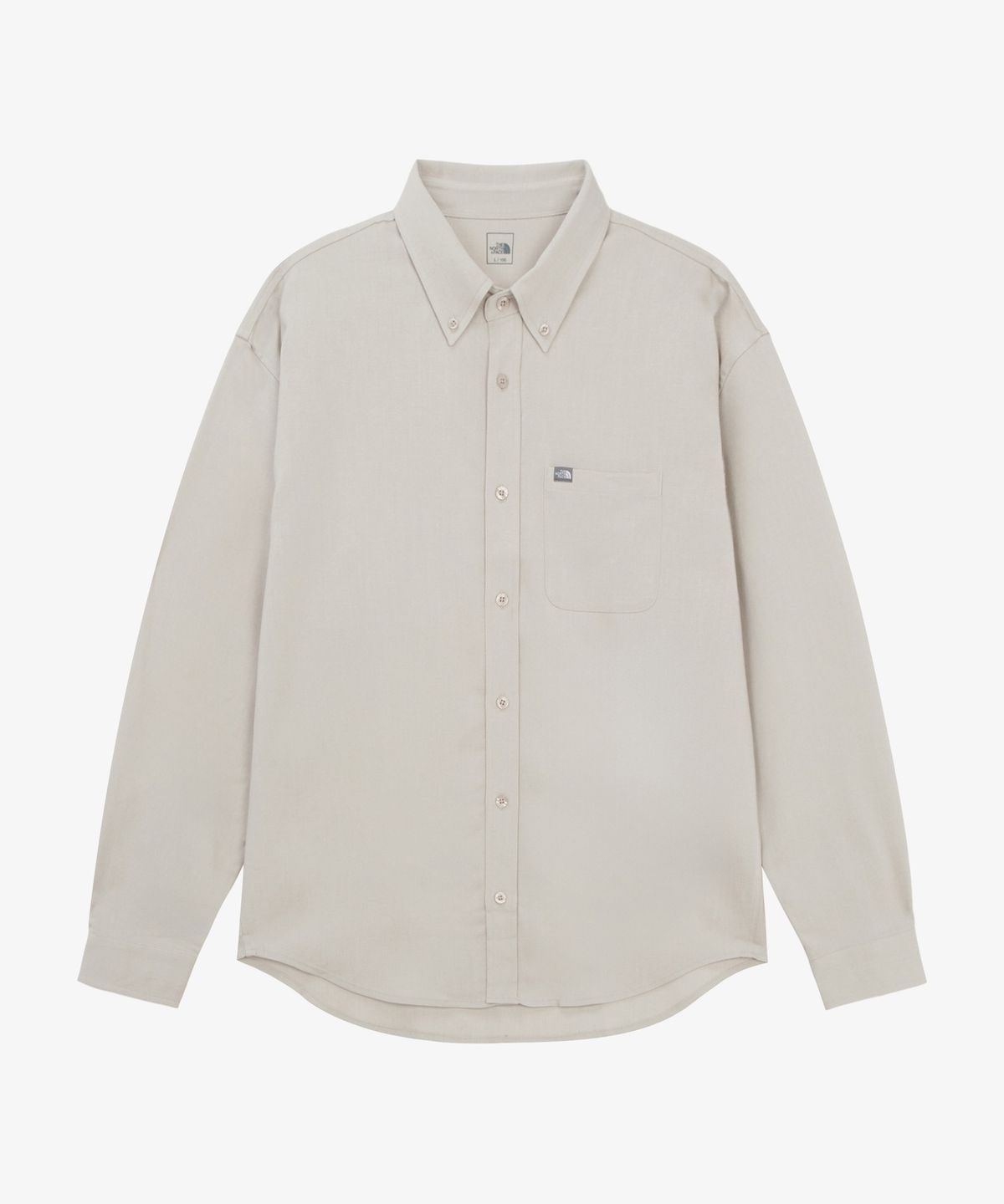 노스페이스(THE NORTH FACE) NH8LR58A 남성 보이스 셔츠 NUTRAL_GRAY
