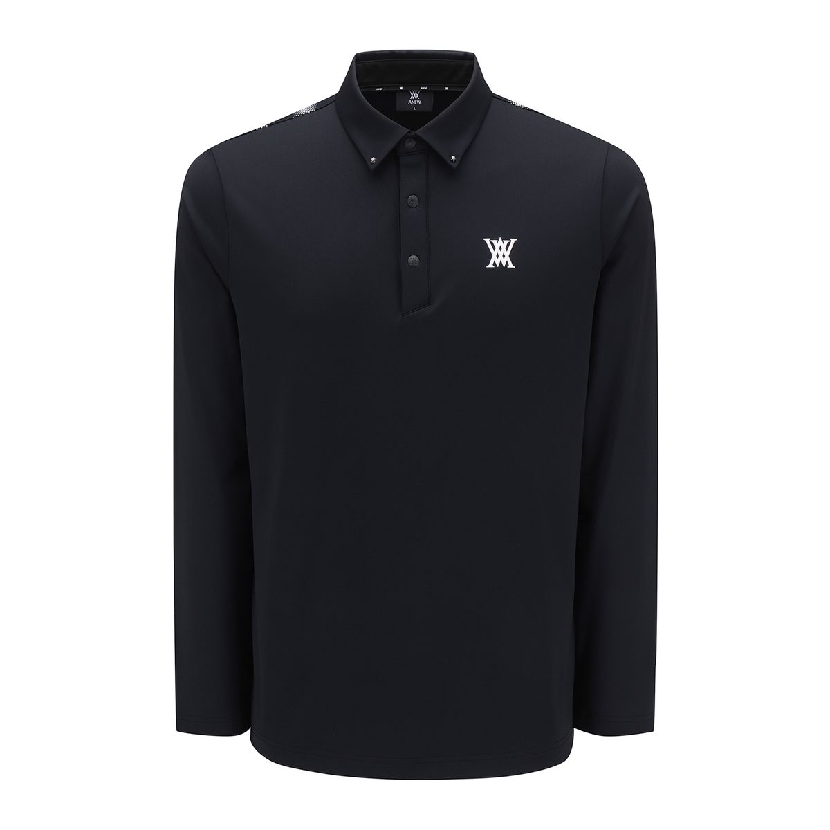 어뉴골프(ANEW GOLF) M SIGNATURE LOGO L/TS_BK