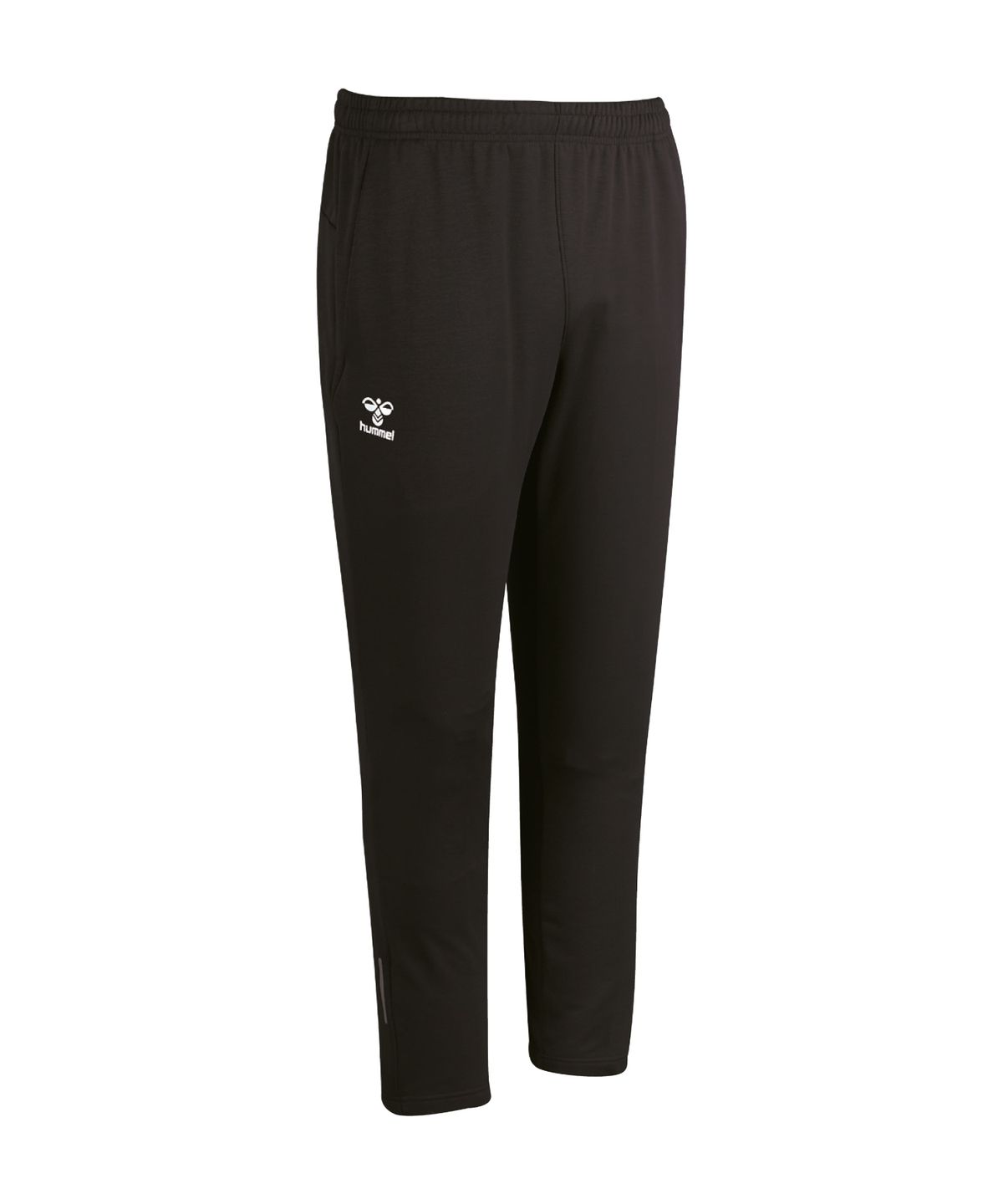 험멜(HUMMEL) 기능성 레귤러핏 기모 팬츠 - 블랙 (HM-P3992)