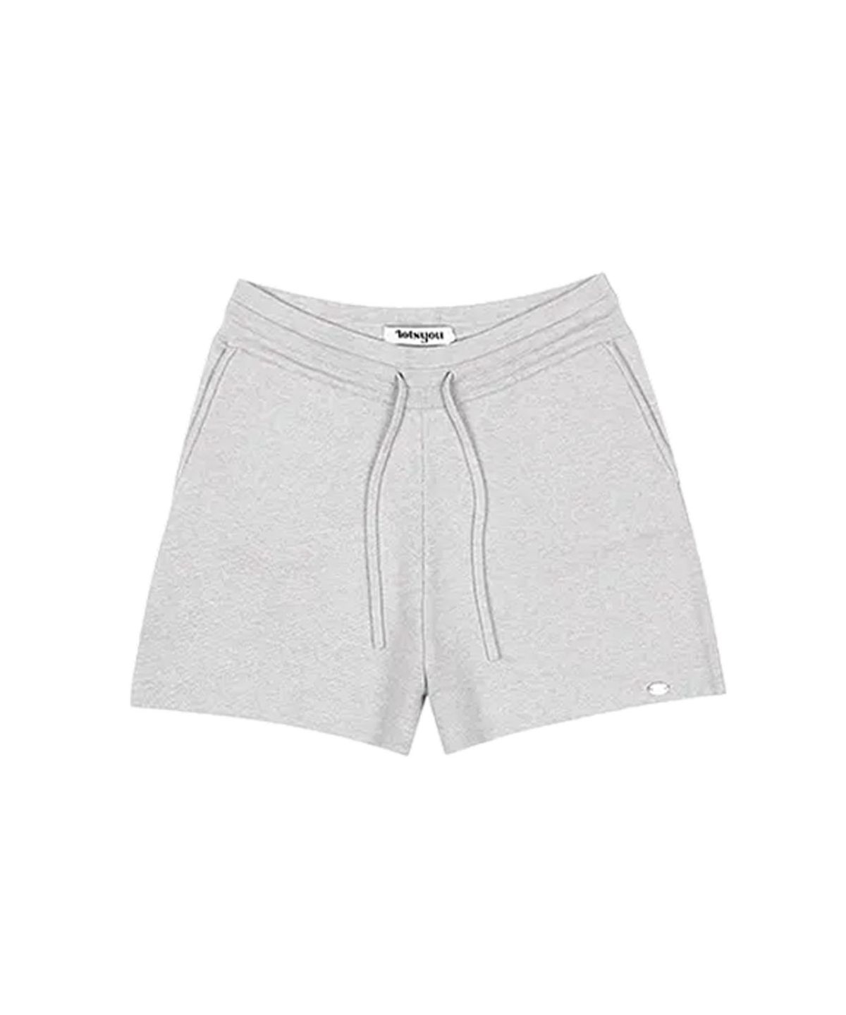 라츠유(LOTSYOU) lotsyou_Ava Knit Short Pants Gray