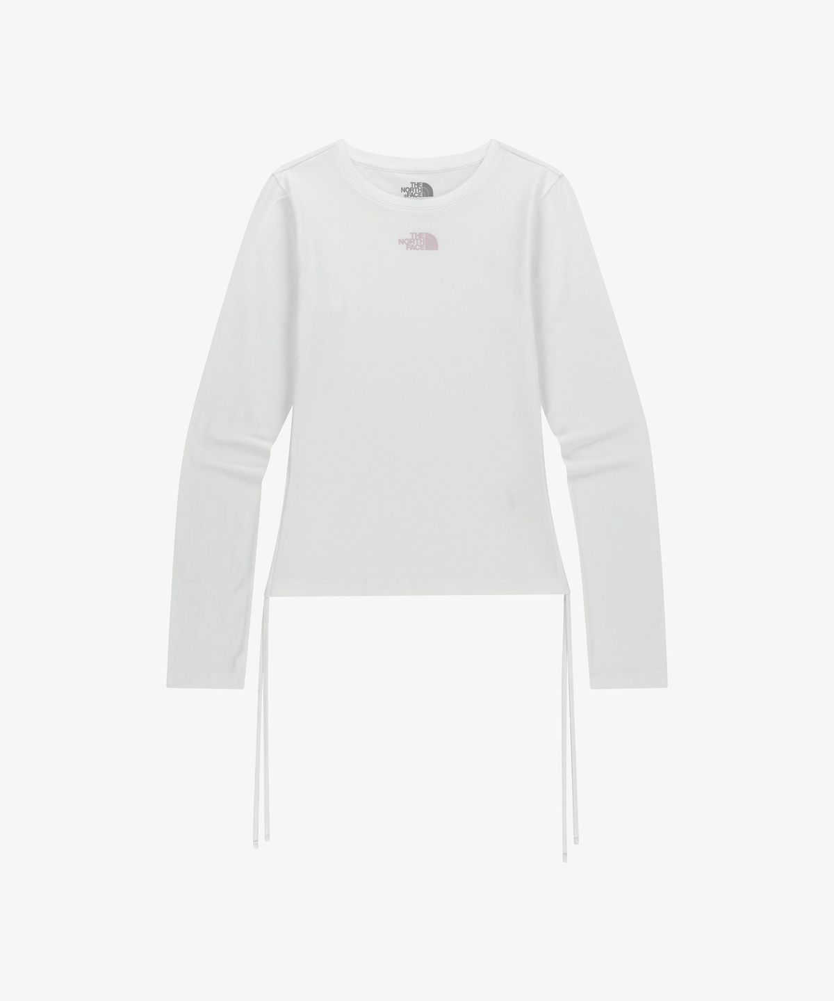 노스페이스(THE NORTH FACE) NT7TR80K 여성 셔링 긴팔 라운드티 OFF_WHITE