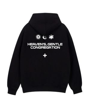 해븐스젠틀 후드 블랙