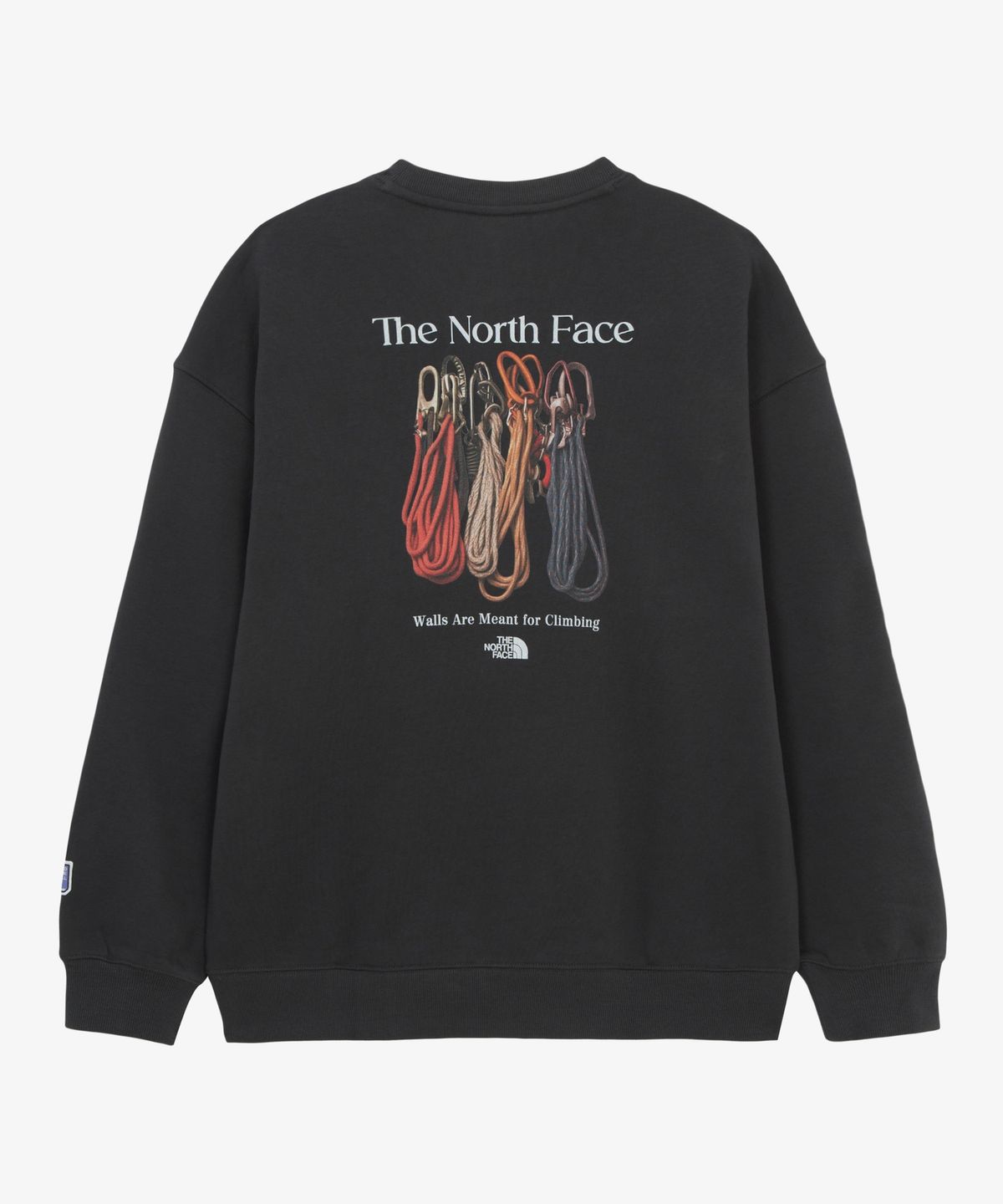 노스페이스(THE NORTH FACE) NM5MR55C 남성 카라비너 스웻셔츠 CHARCOAL