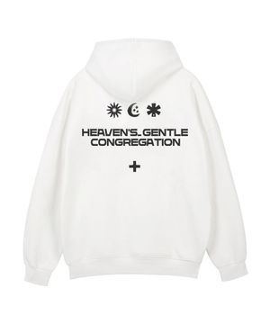 해븐스젠틀 후드 화이트