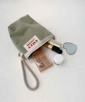 나만의 커스텀 손목 스트랩파우치_나일론 샌드카키